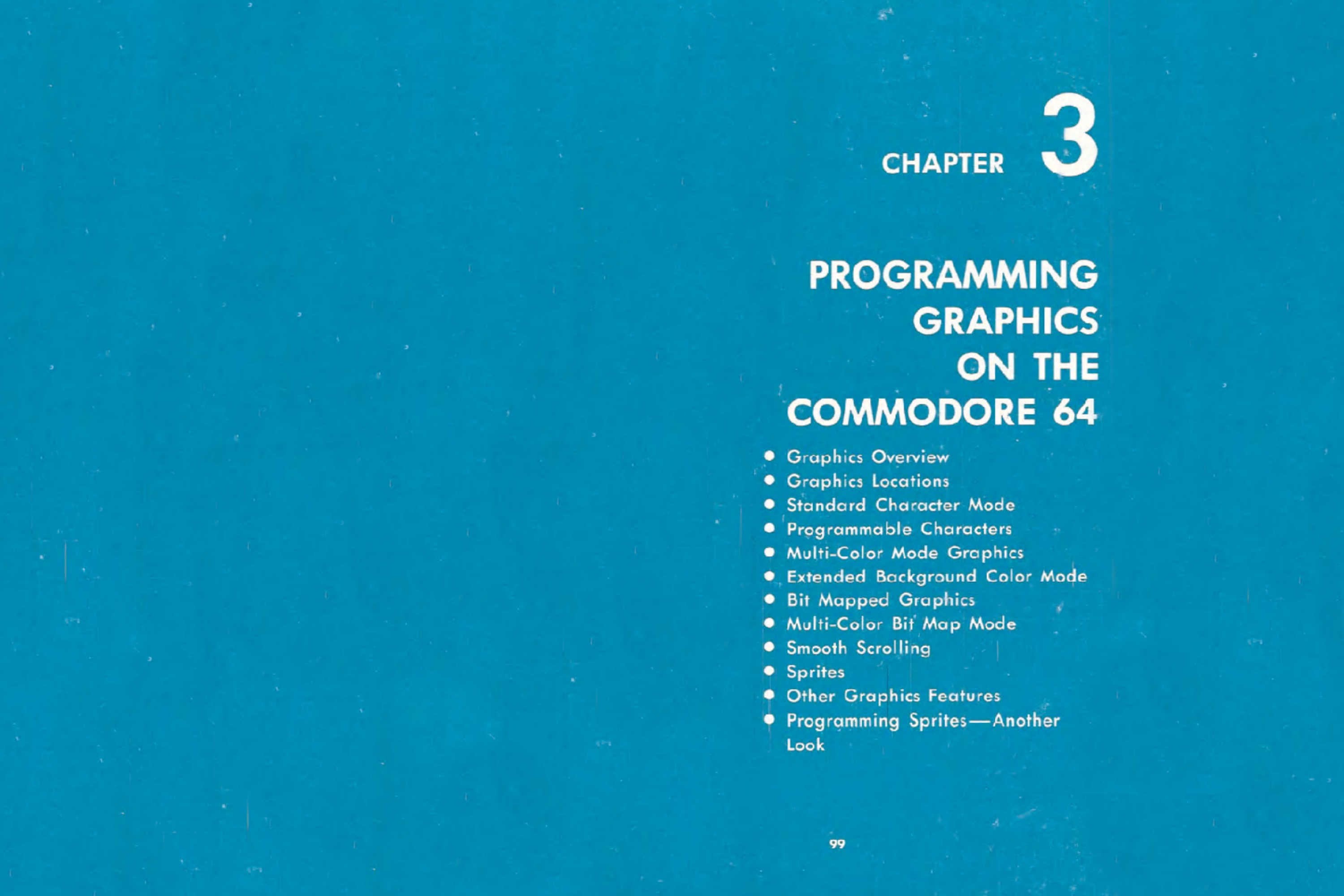 commodore64 graphics programming book chapter cover